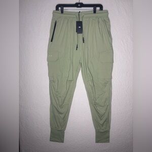 Men’s 2XL mentality olive green utility pants NWT